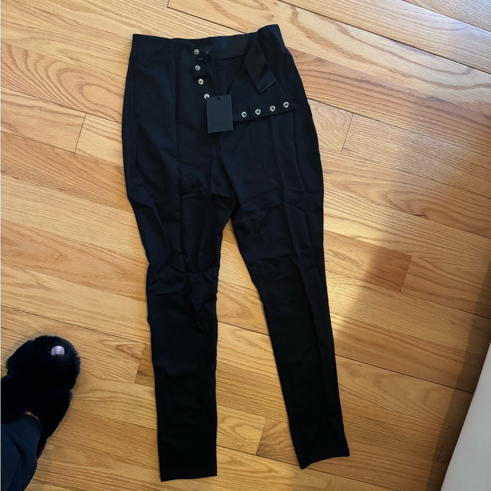 NBD button up trouser leggings never worn